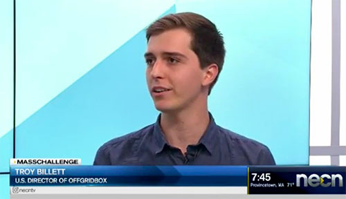 Troy Billet interviewed on NECN