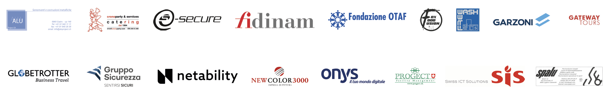 secondary sponsors