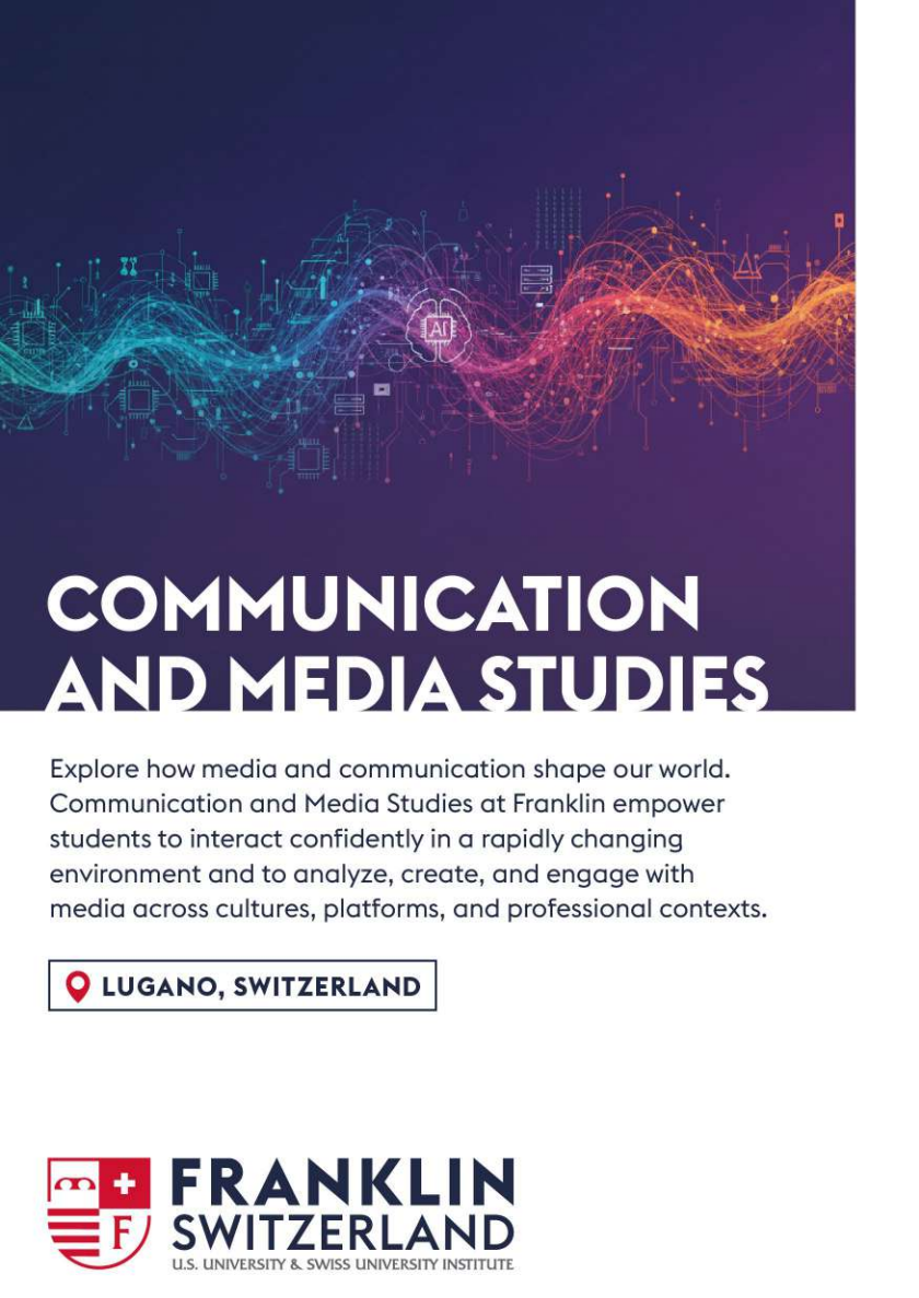 Brochure for Communication and Media Studies