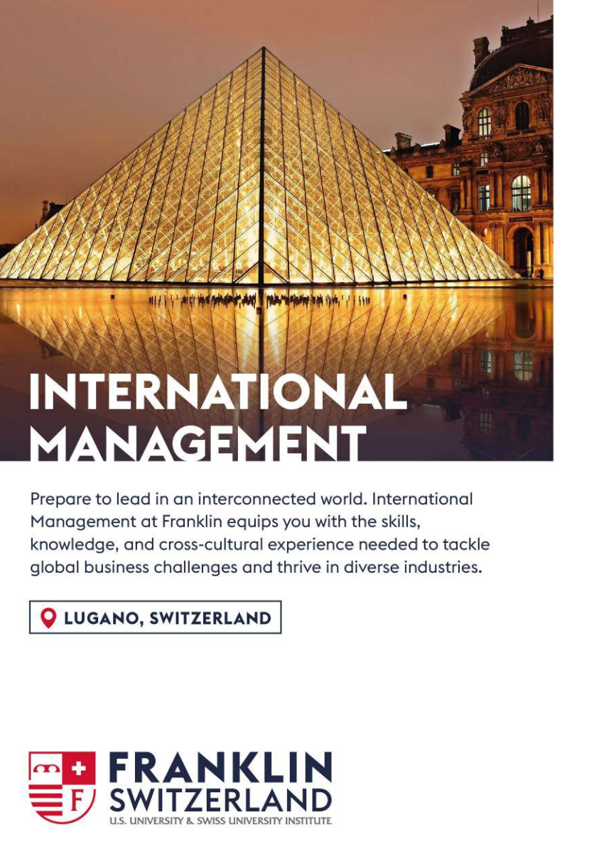 Brochure Cover for International Management
