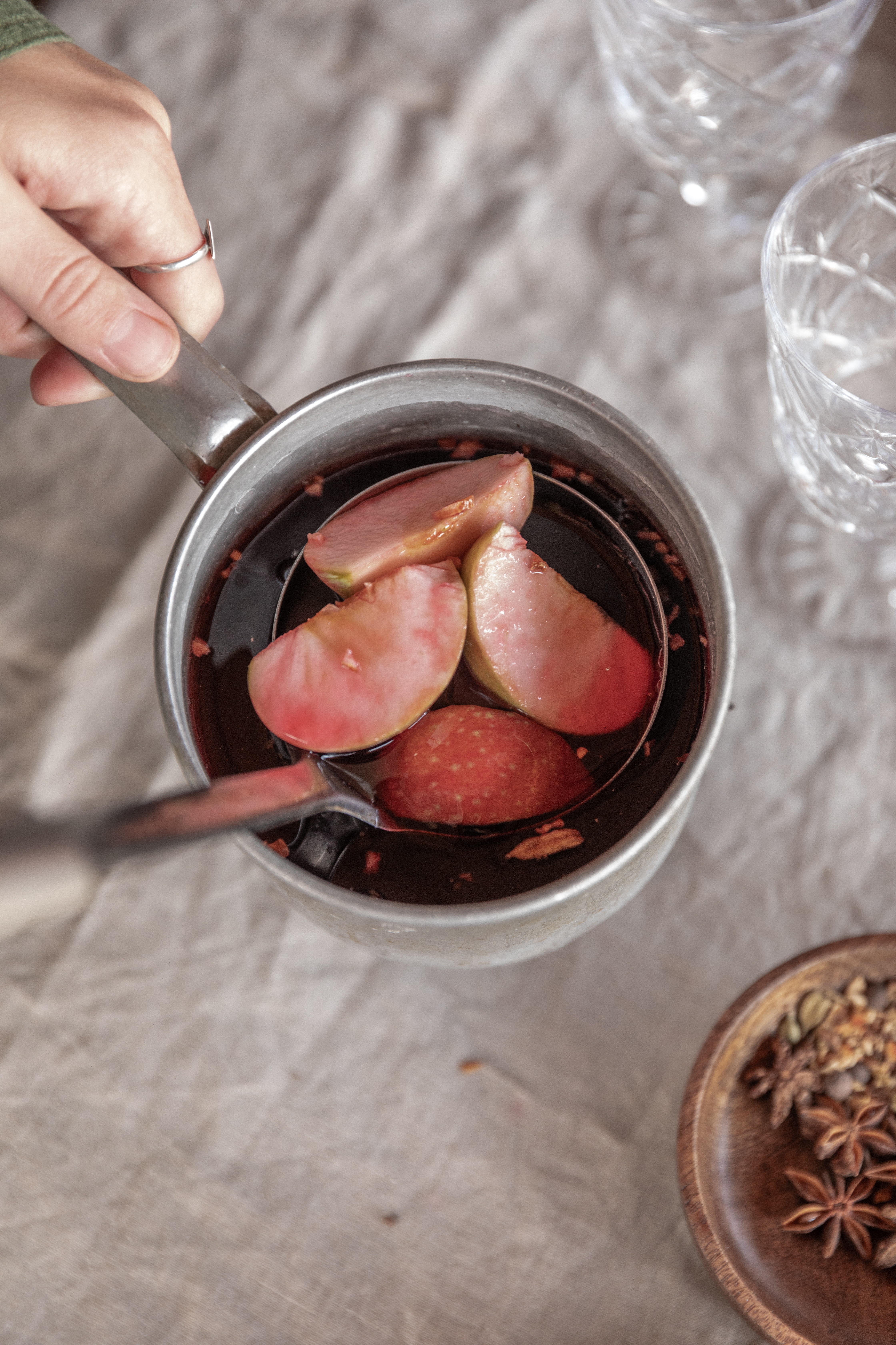 Mulled wine Stock photo