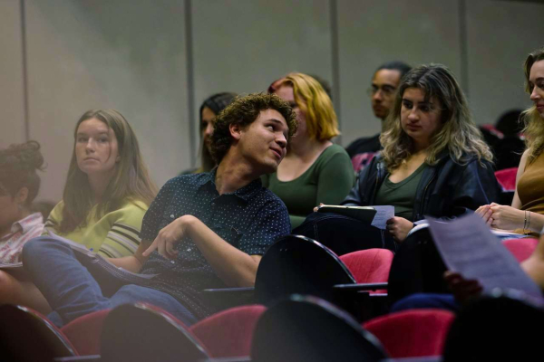 Students in the audience