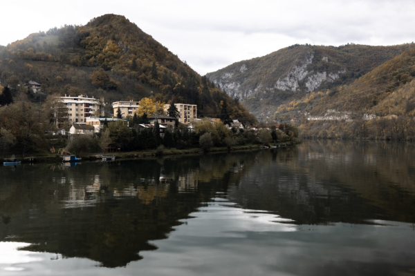 CLCS 220T Inventing the Past: The Uses of Memory in a Changing World travel to Bosnia, view of a lake