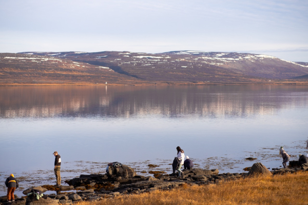 ENV 282T Tourism and the Environment trip to Iceland, glacial lake