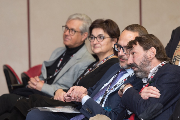 Lugano's Mayor Michele Foletti speaking