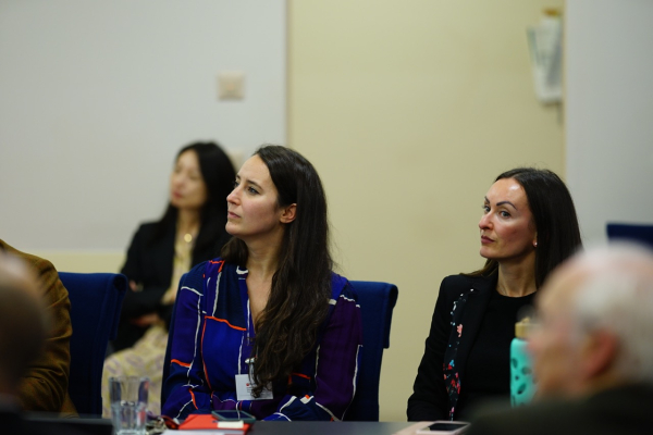 Professors Elisa Volpi and Vera Dianova