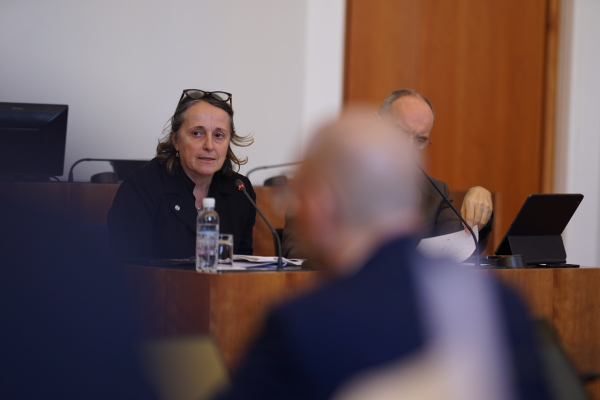 Rector of USI Luisa Labertini