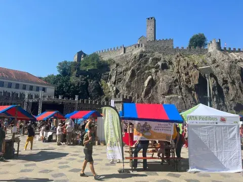 Photo of the Green Day Sustainability Festival in Bellinzona